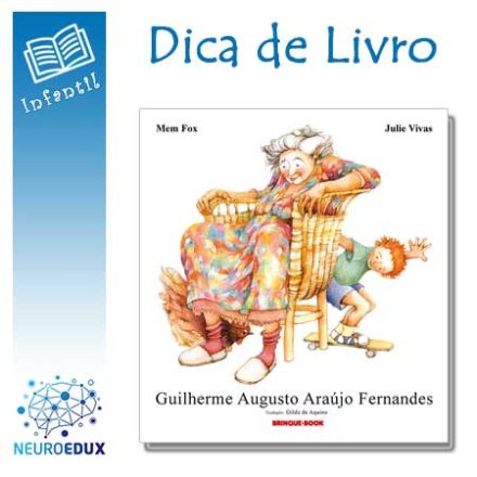 Livro Infantil "Guilherme Araujo Fernandes" Por Mem Fox